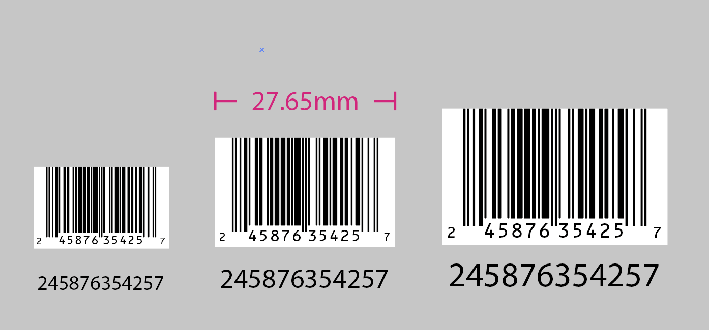 UPCA barcode in Adobe Illustrator using a script Productivista